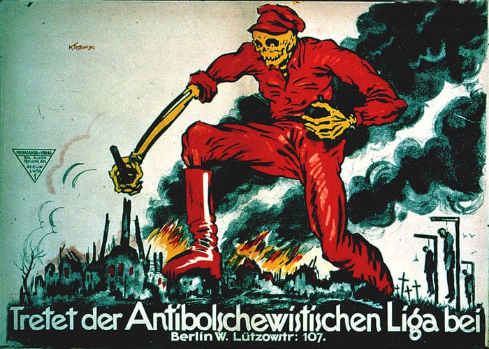 Anti-Bolshevist Poster