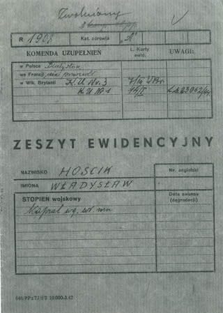 Military Zeszyt Ewidencyjny P01 - Web